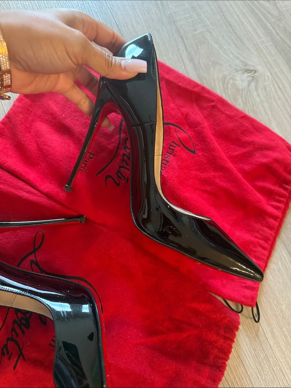 Christian Louboutin sleek black